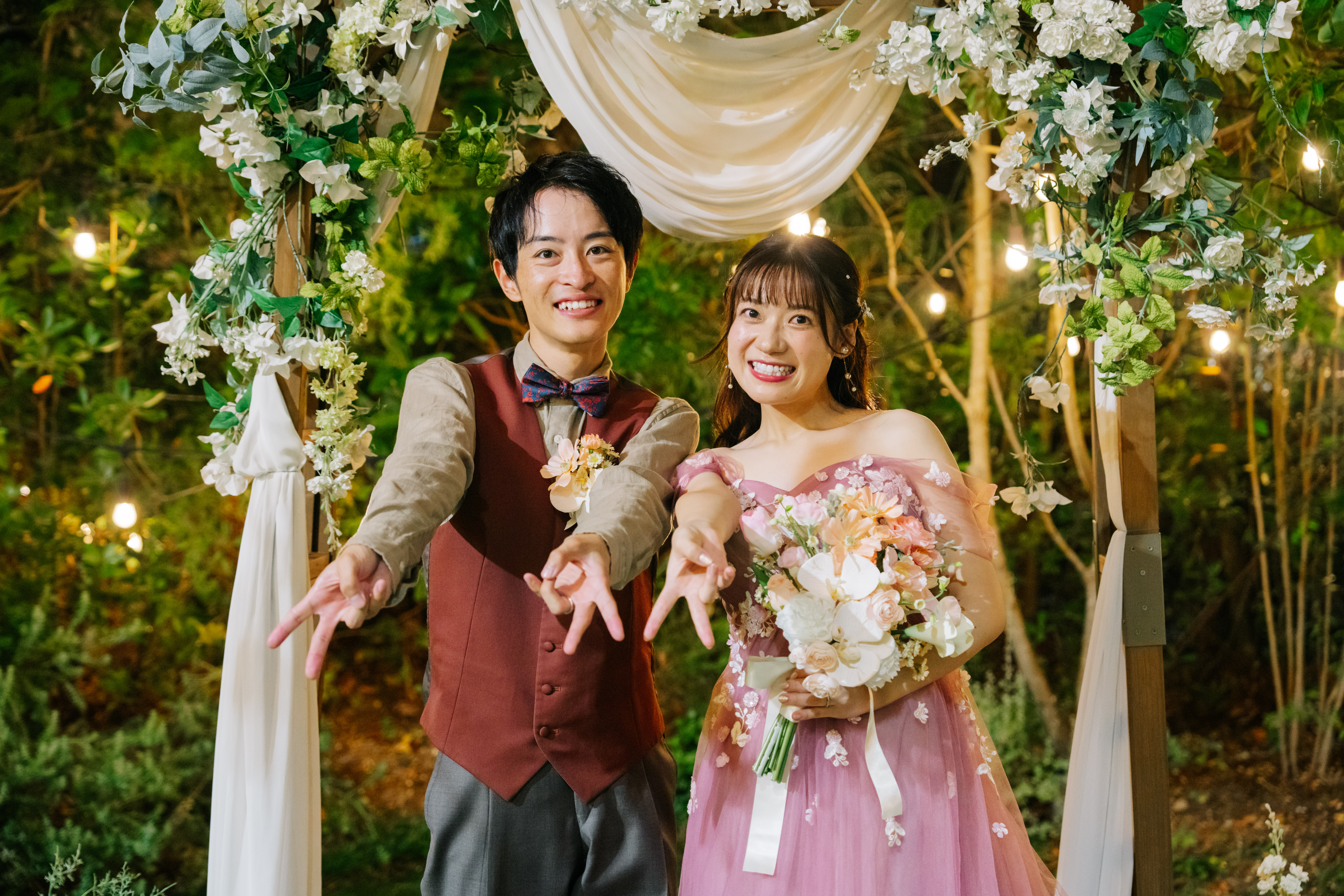 おふたりのメッセージ